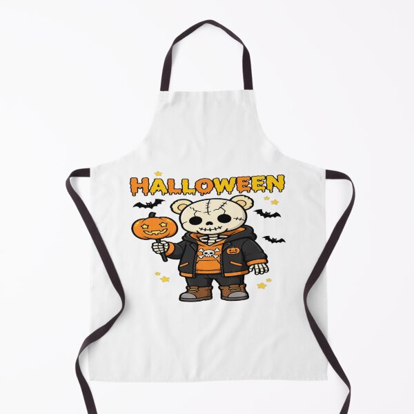 Item preview, Halloween Skeleton Teddy Bear Pumpkin Lollipop designed and sold by Custom Crest.