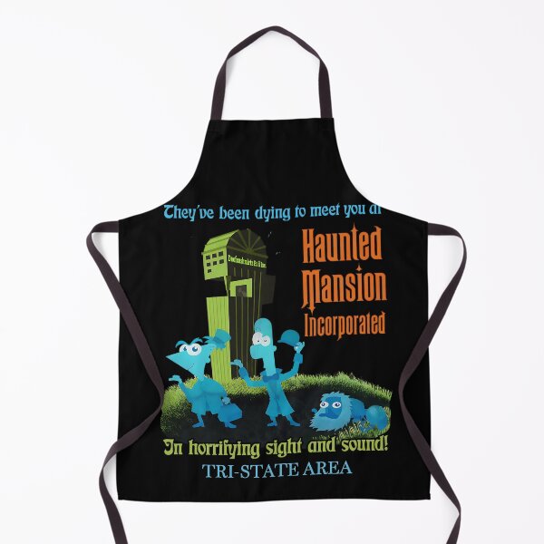 Item preview, Phineas and Ferb Haunted Mansion Tri State Area Spooky Cartoon Graphic designed and sold by Lexalion.