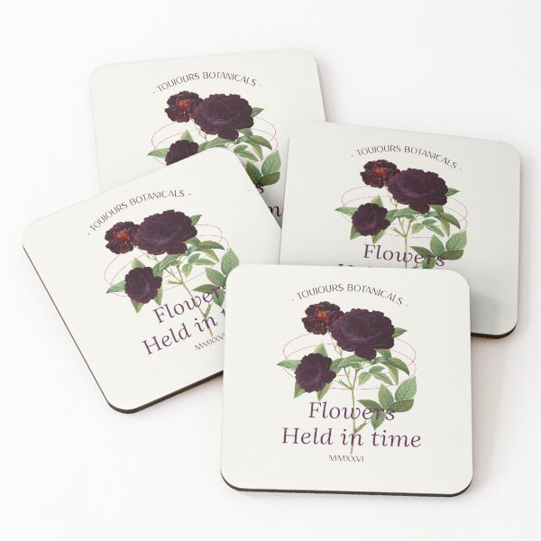 Item preview, Toujours Botanicals — Flowers, Held in Time designed and sold by Novel Works Studio.