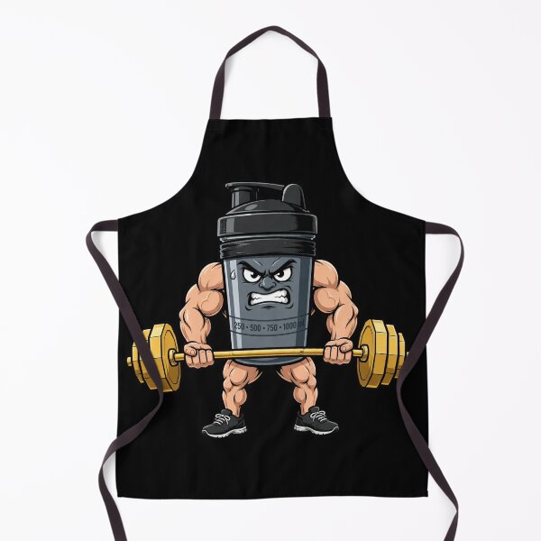 Item preview, Protein Shake Boss Funny Gym - Buff Shaker Deadlift Bodybuilding designed and sold by StrongEveryDayStore.