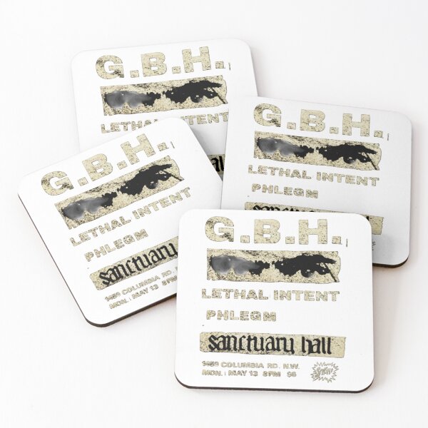 Item preview, Graphic GBH Lethal Intent Phlegm flyer Black Only for Men and Women designed and sold by ShepherdPe.