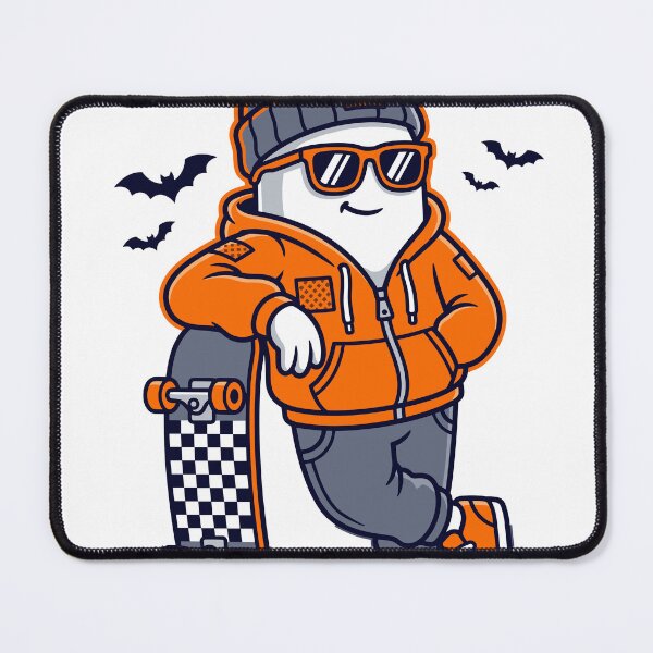 Item preview, Streetwear Ghost Beanie Skater Halloween designed and sold by Ranpict.