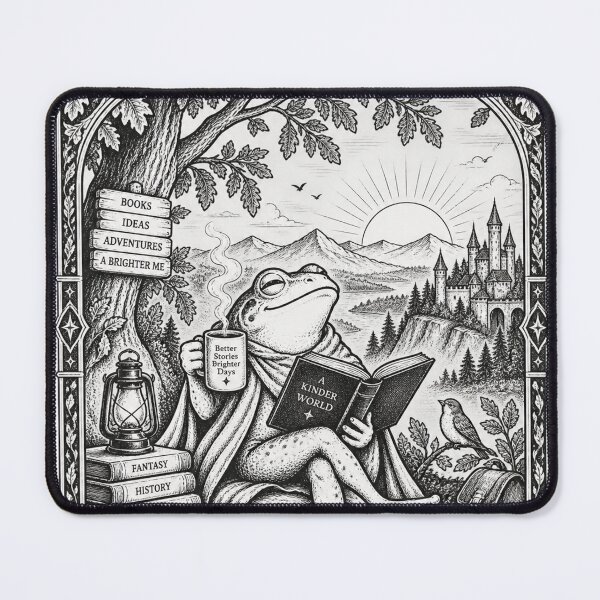 Item preview, Funny Frog Reading Shirt, Medieval Book Lover Tee, Dark Academia Nature Gift, Librarian & Teacher Shirt designed and sold by Cchotlan.
