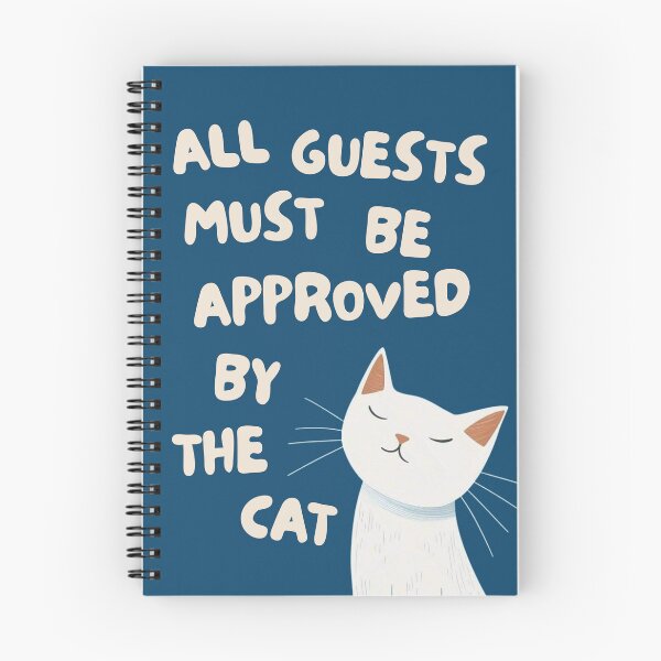 Item preview,  Vintage Cat Lover Design all guests must be approved by the cat designed and sold by Rooted & Co.