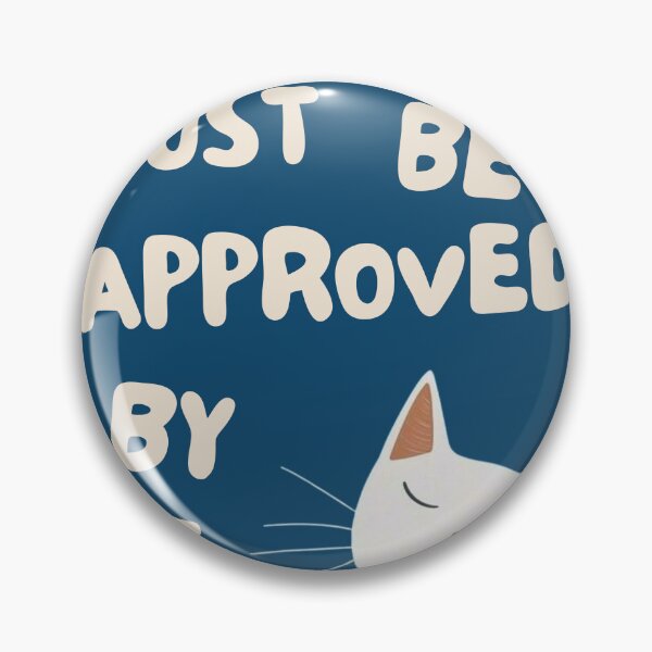 Artikelvorschau, Vintage-Design für Katzenliebhaber: Alle Gäste müssen von der Katze abgesegnet werden. entworfen und verkauft von Rooted & Co.