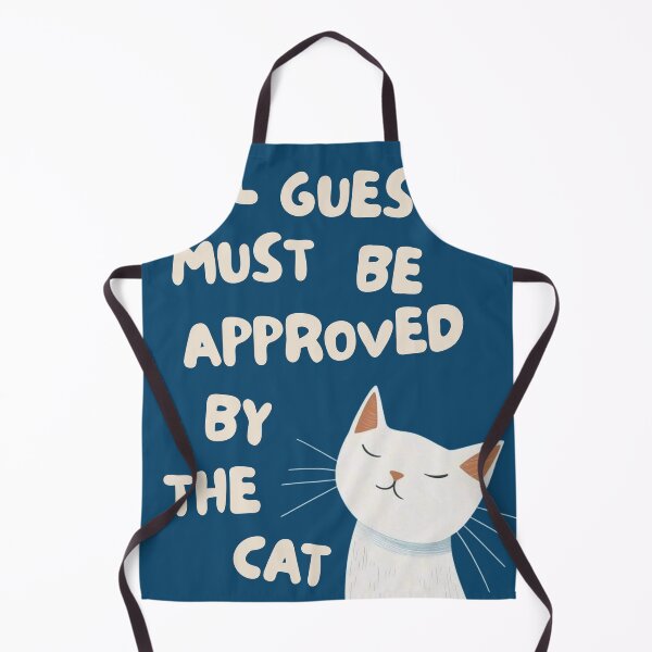 Item preview,  Vintage Cat Lover Design all guests must be approved by the cat designed and sold by Rooted & Co.