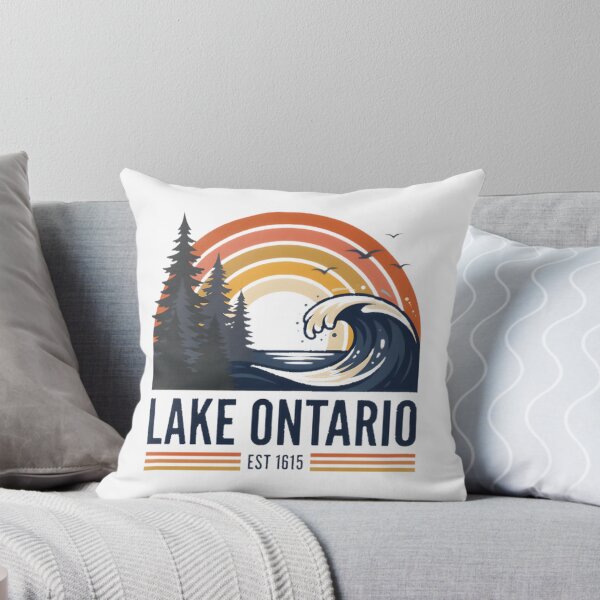 Item preview, Beautiful Lake Ontario Scenic Landscape Artwork for Nature Lovers designed and sold by britishcottage.