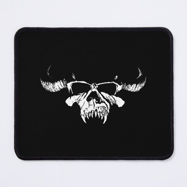 Item preview, Danzig Skull Head Retro Halftone designed and sold by ElizaConnelly.