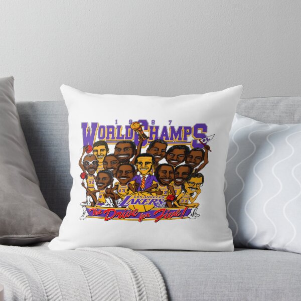 Item preview, Vintage Lakers World Champs Fan Design Retro Basketball Championship Graphic designed and sold by Ariesartpage.