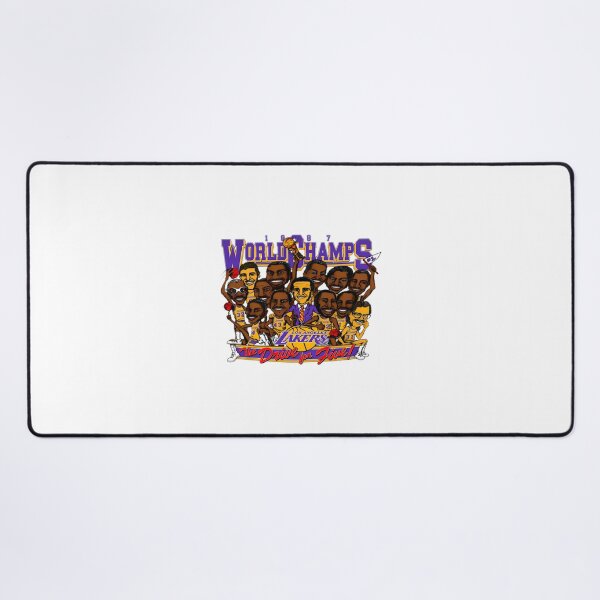 Item preview, Vintage Lakers World Champs Fan Design Retro Basketball Championship Graphic designed and sold by Ariesartpage.