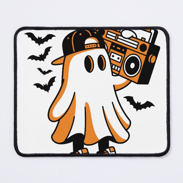 Item preview, Ghost Boombox Cap Streetwear Halloween designed and sold by Ranpict.