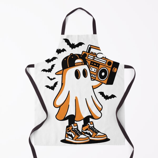 Item preview, Ghost Boombox Cap Streetwear Halloween designed and sold by Ranpict.