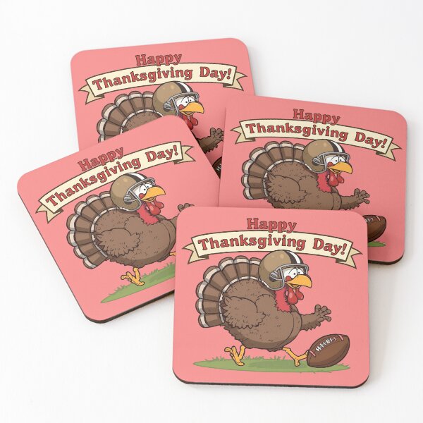 Item preview, Happy Thanksgiving Football Turkey Cartoon - Game Day Fun designed and sold by VibranPalette.