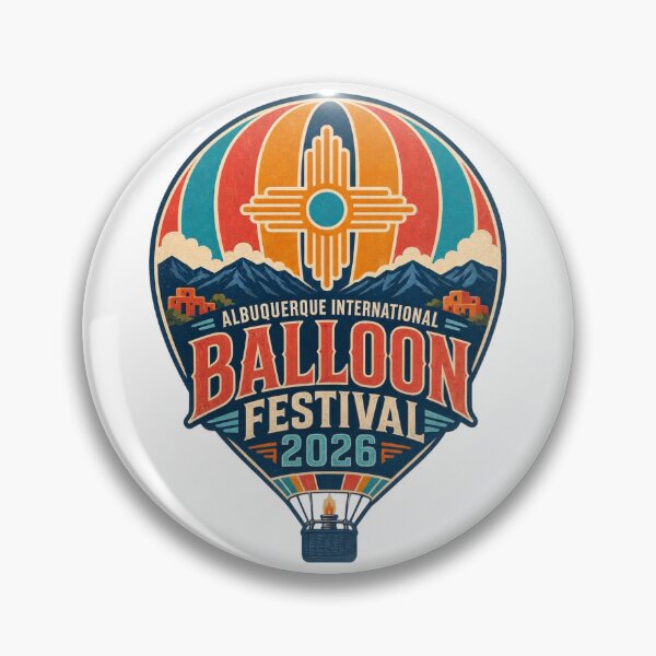 Item preview, Albuquerque 2026 Retro Hot Air Balloon New Mexico designed and sold by dschiffer12.