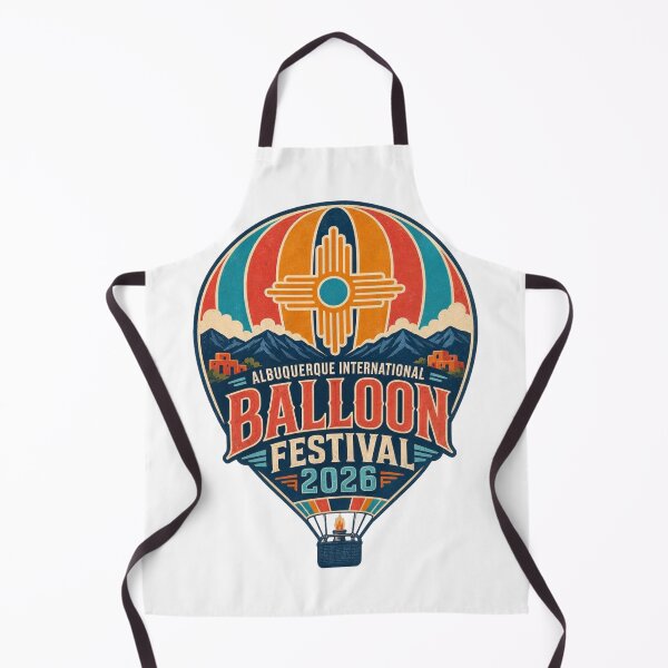 Item preview, Albuquerque 2026 Retro Hot Air Balloon New Mexico designed and sold by dschiffer12.