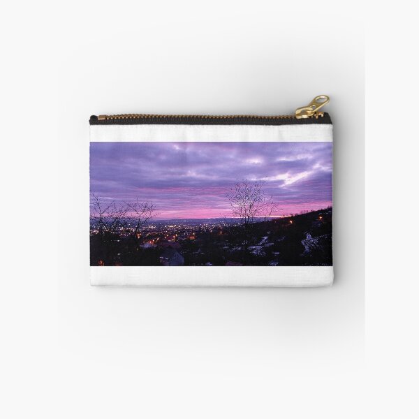 Item preview, City Lights and Purple Sunset Sky designed and sold by ObjectAndNature.