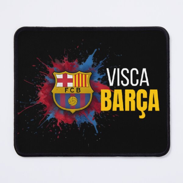 Item preview, Visca Barca FC Barcelona Paint Splatter - Football Club Fan Art designed and sold by Venloomzy.