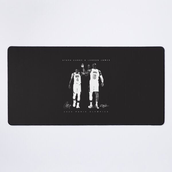 Item preview, Steph Curry and LeBron James Basketball Legends Artwork designed and sold by Ariesartpage.