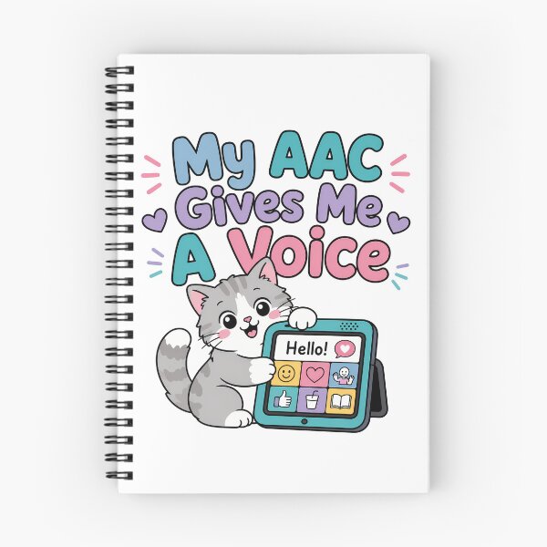 Item preview, My AAC Gives Me a Voice Giraffe designed and sold by Stick-Artistry.