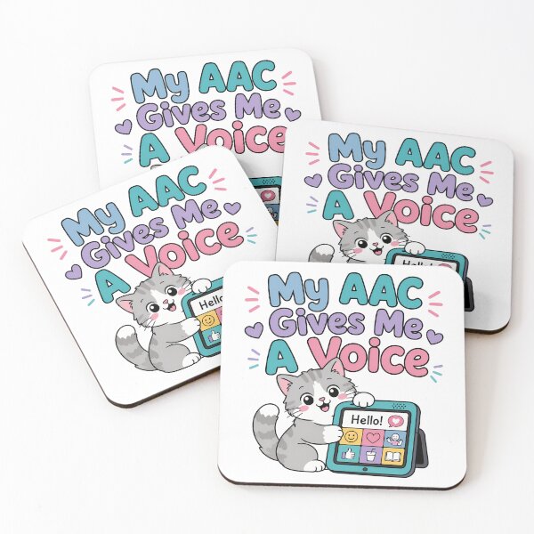 Item preview, My AAC Gives Me a Voice Giraffe designed and sold by Stick-Artistry.