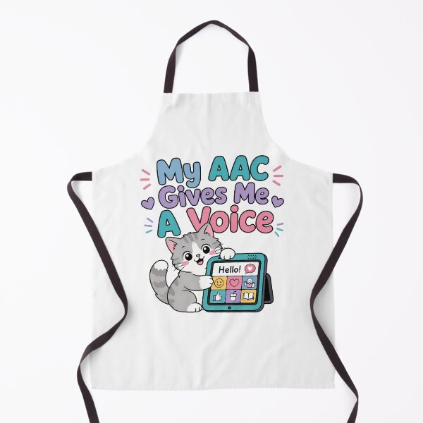 Item preview, My AAC Gives Me a Voice Giraffe designed and sold by Stick-Artistry.