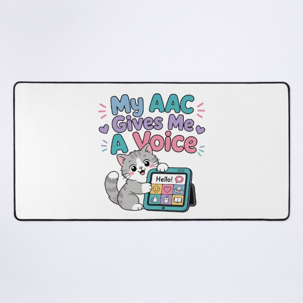 Item preview, My AAC Gives Me a Voice Giraffe designed and sold by Stick-Artistry.
