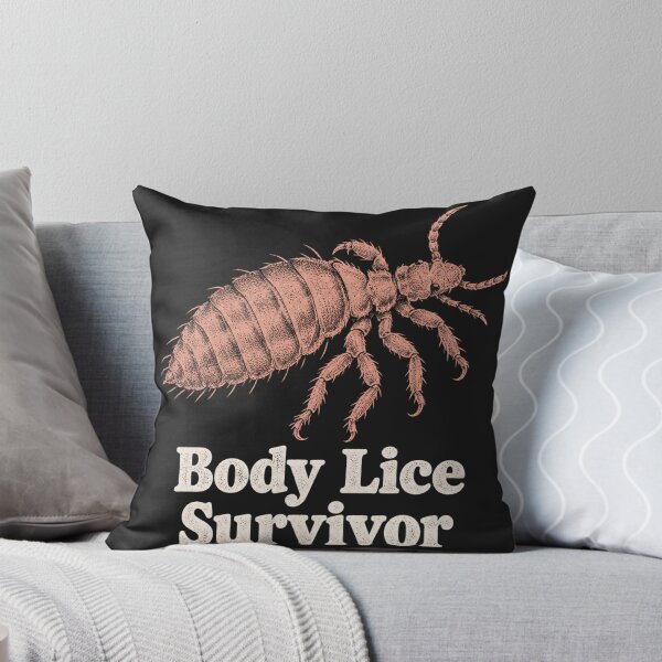 Item preview, Body Lice Survivor – Vintage Louse Insect Design designed and sold by JaroCreates.