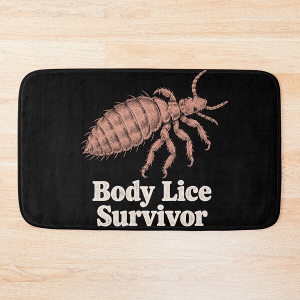 Item preview, Body Lice Survivor – Vintage Louse Insect Design designed and sold by JaroCreates.