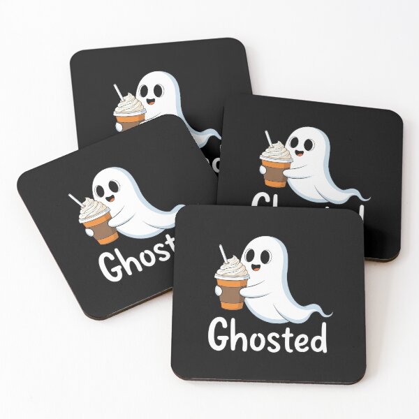 Item preview, Ghosted Coffee Ghost – Cute Halloween Spooky Design designed and sold by PlumArtDesign.