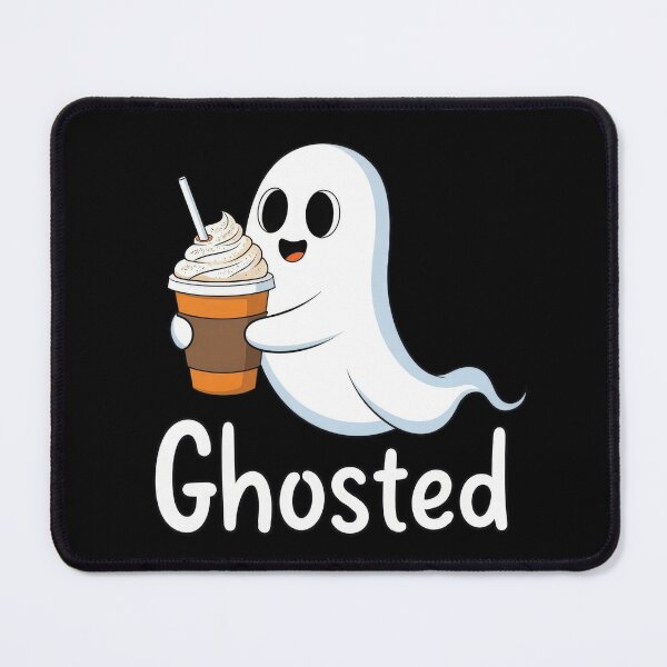 Item preview, Ghosted Coffee Ghost – Cute Halloween Spooky Design designed and sold by PlumArtDesign.