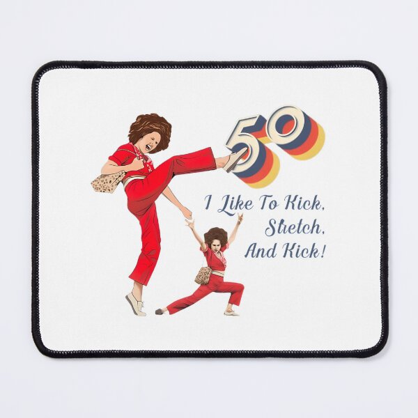 Item preview, Sally O'Malley Inspired Kick and Stretch Motivational Design designed and sold by NSArtist123.