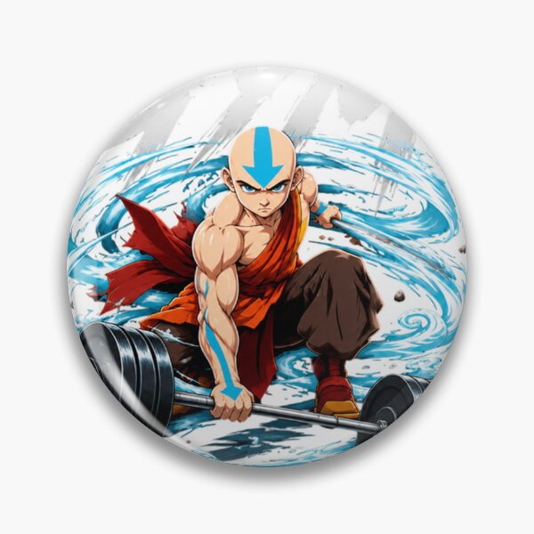 Item preview, avatar airbender Gym Motivation, Bodybuilder  designed and sold by UrbanLayers.