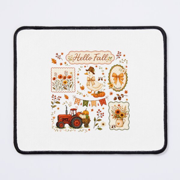 Item preview, Hello Fall Goose Autumn Harvest designed and sold by calicito.