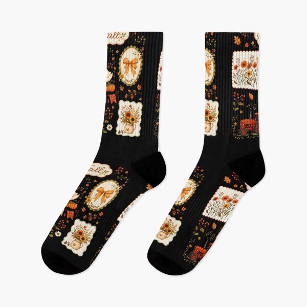 Item preview, Hello Fall Goose Autumn Harvest designed and sold by calicito.