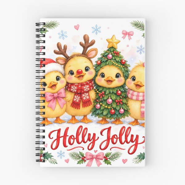 Item preview, Holly Jolly Christmas Ducklings designed and sold by Pure Craft.