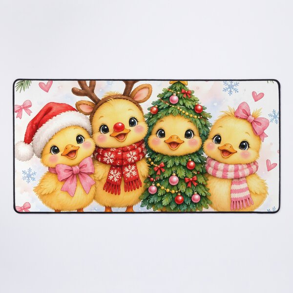 Item preview, Holly Jolly Christmas Ducklings designed and sold by Pure Craft.