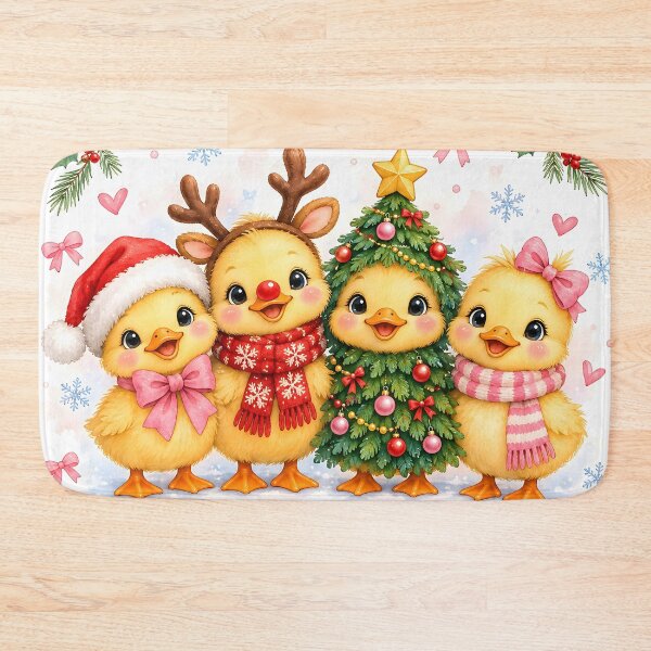 Item preview, Holly Jolly Christmas Ducklings designed and sold by Pure Craft.