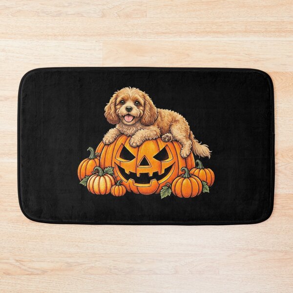 Item preview,  Cavapoo Pumpkin Halloween Shirt, Cute Ghost Dog Pumpkin Tee designed and sold by Anime  ⭐⭐⭐⭐⭐.