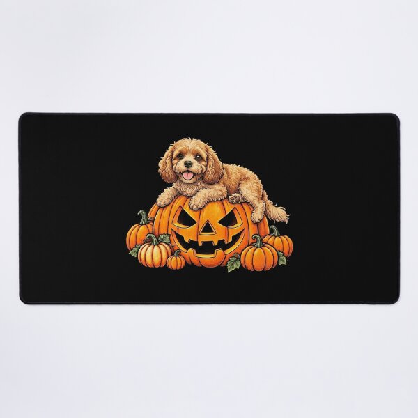 Item preview,  Cavapoo Pumpkin Halloween Shirt, Cute Ghost Dog Pumpkin Tee designed and sold by Anime  ⭐⭐⭐⭐⭐.