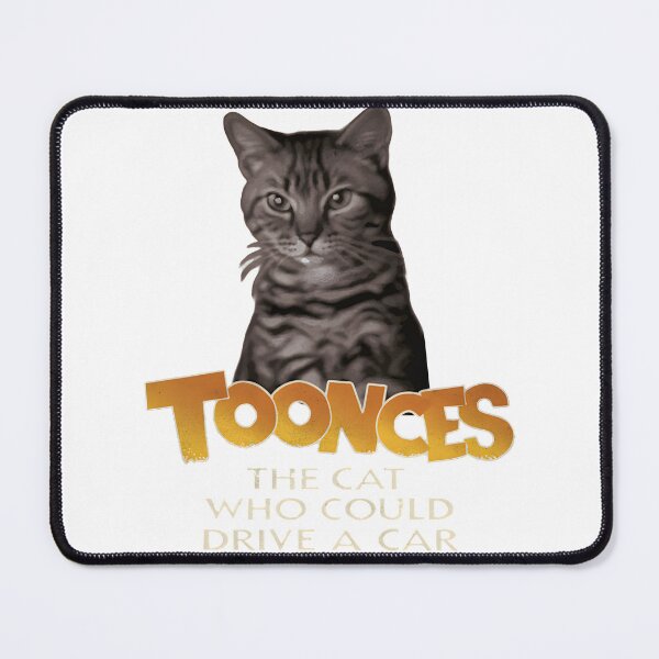Item preview, Funny Toonces the Driving Cat Inspired Design for Cat Lovers and Humor Enthusiasts designed and sold by NSArtist123.