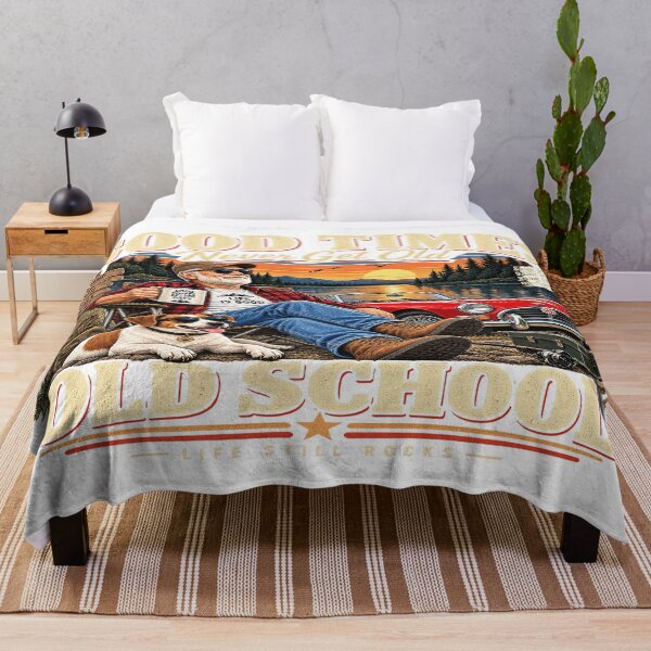 Item preview, Good Times Never Get Old – Vintage Camping & Fishing designed and sold by JanChryzostom.