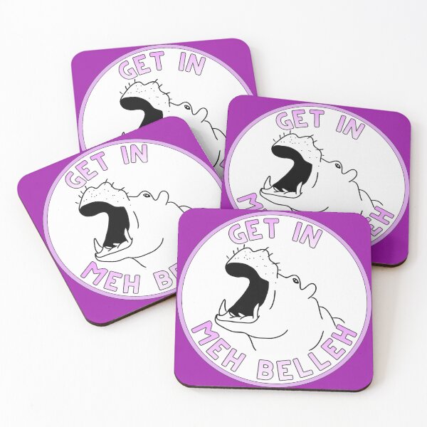 Item preview, Hippo Get in Meh Belleh designed and sold by AmongTheWillows.