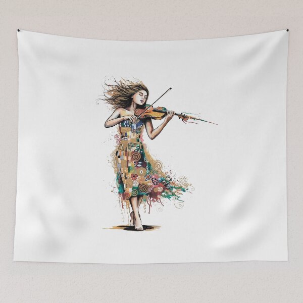 Item preview, Violinist. designed and sold by MagelliShop.