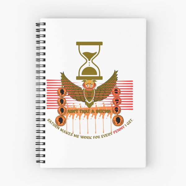 Item preview, Saturn Make Me Work For Every Penny Owl graphic designed and sold by 5thhouseNMVVS48.
