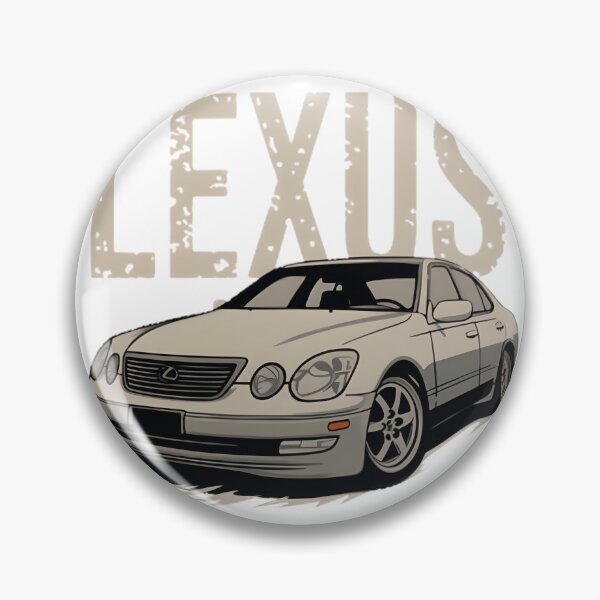 Item preview, Lexus Aristo GS Car Illustration - Unique Automotive Art Gift designed and sold by Del LeBlanc.