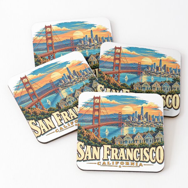 Item preview, Vintage San Francisco California Travel Souvenir Landmark Gift designed and sold by MichaeIRellov.