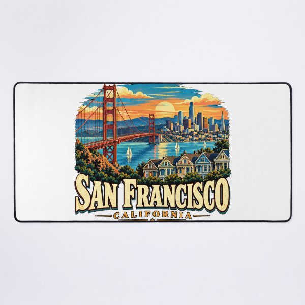 Item preview, Vintage San Francisco California Travel Souvenir Landmark Gift designed and sold by MichaeIRellov.
