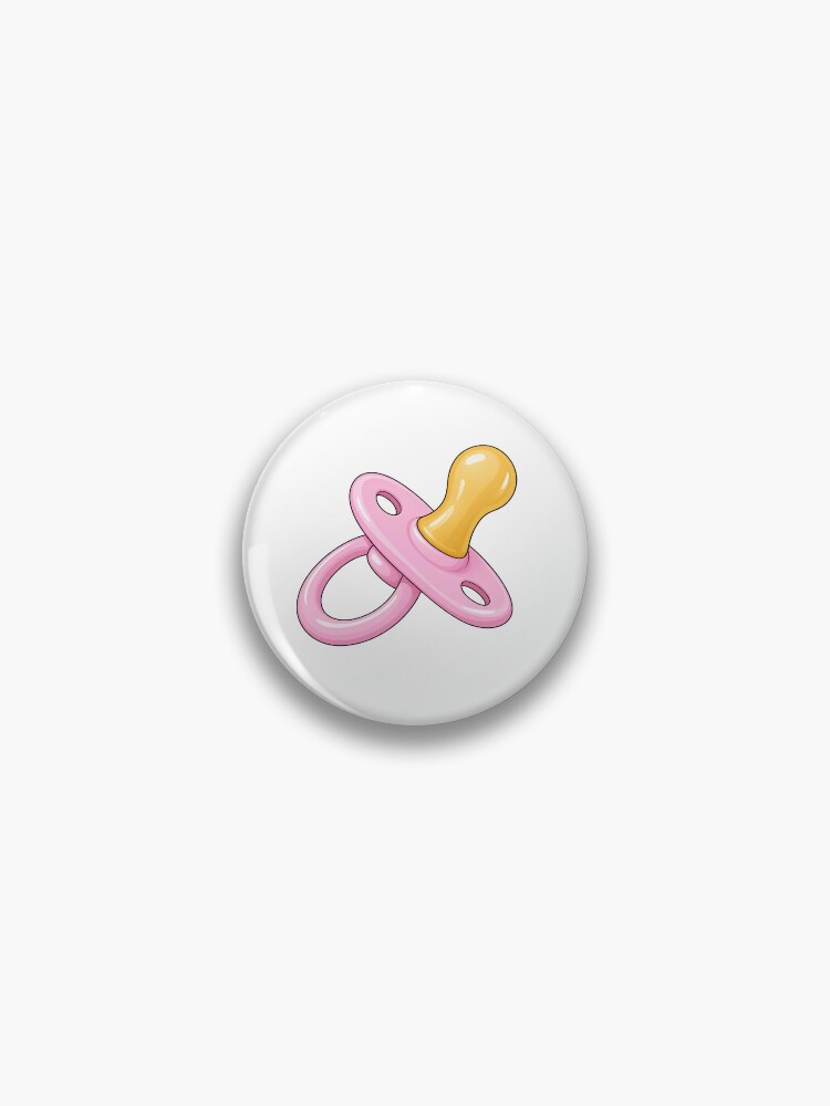 Thumbnail 1 von 3, Button, Schnuller Rosa designt und verkauft von ArtofDissent.