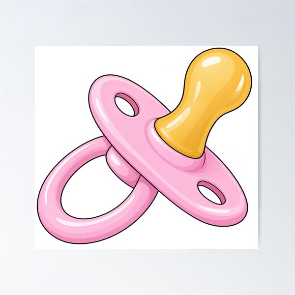 Item preview, Pacifier Pink designed and sold by ArtofDissent.