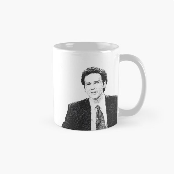 Item preview, Black and White Norm Macdonald Breaking News Illustration designed and sold by NSArtist123.